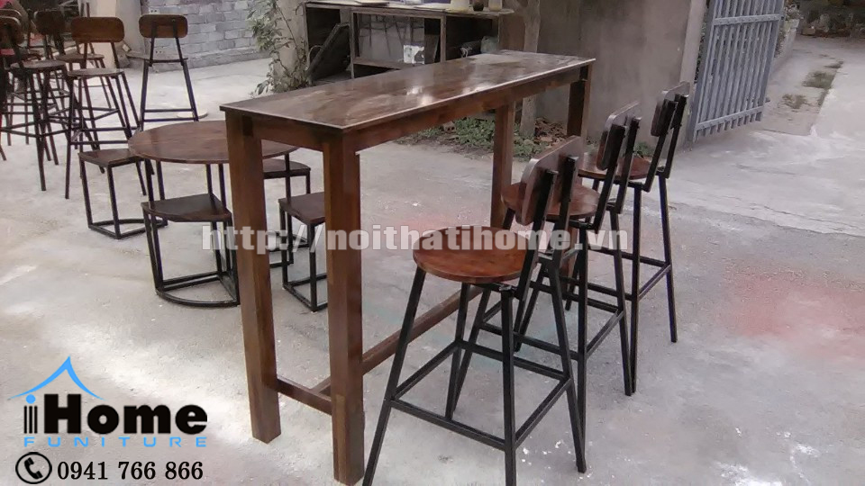 bàn ghế bar cafe hải phòng